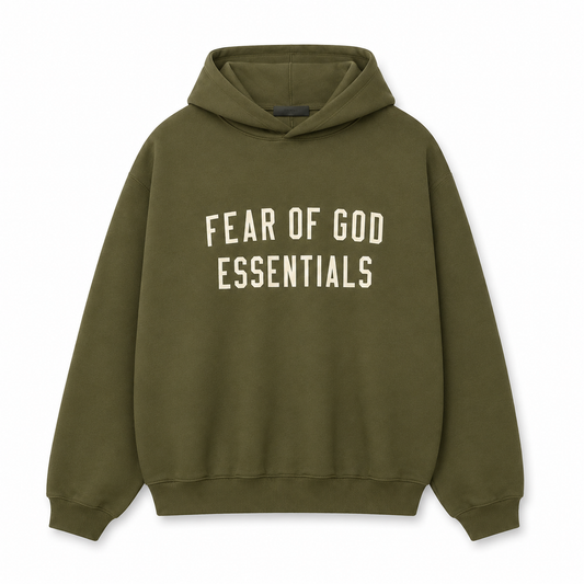 Fear of God Essentials Fleece II Set Green image 2
