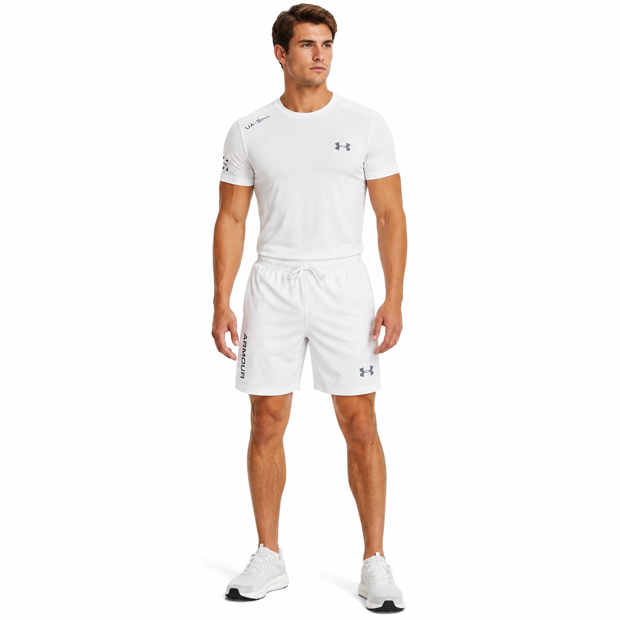 Outfit Under Armour Full White image 4