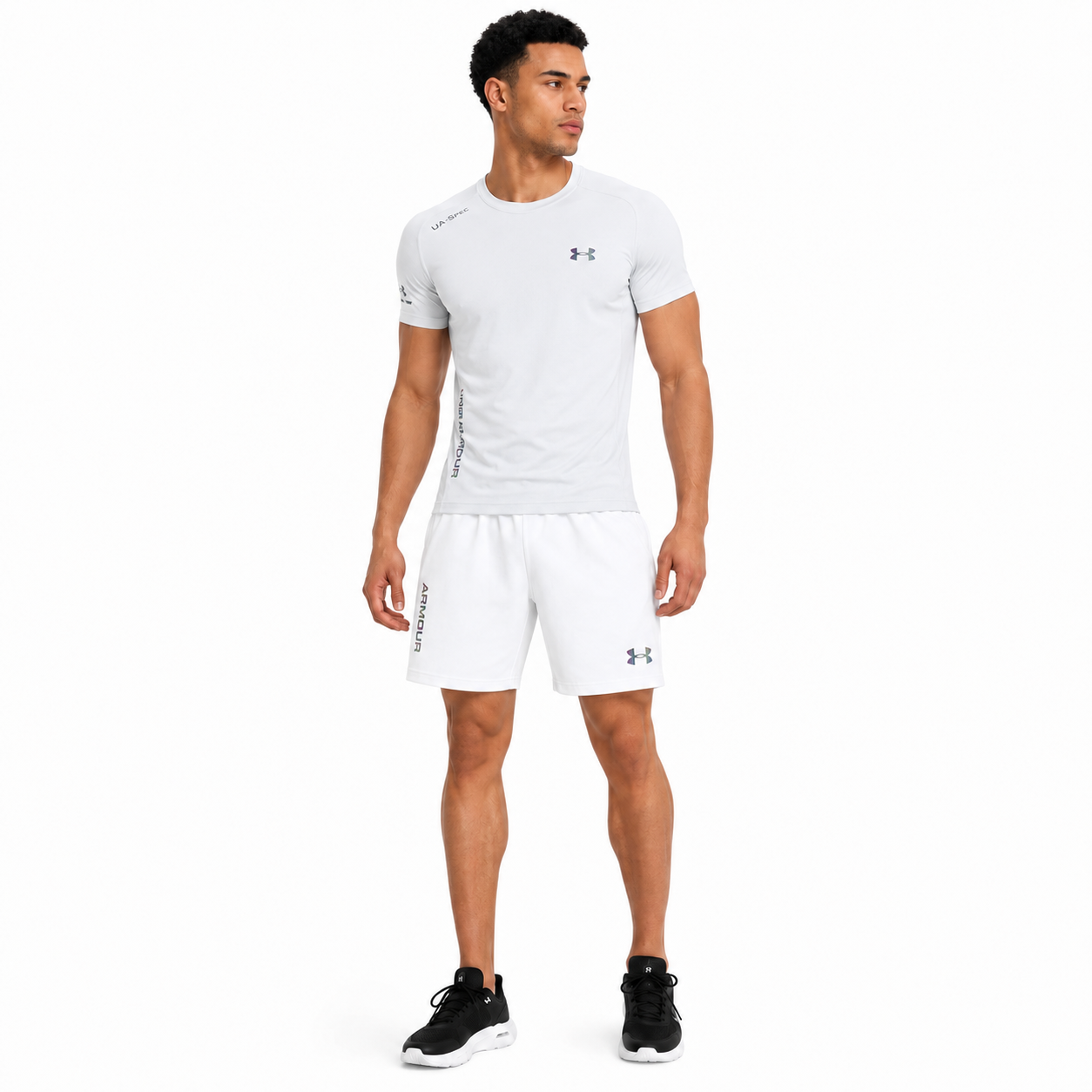 Outfit Under Armour Grey White image 4