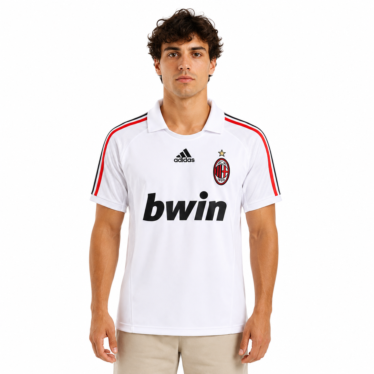 Retro Jersey AC Milan Away 2007-08 image 3