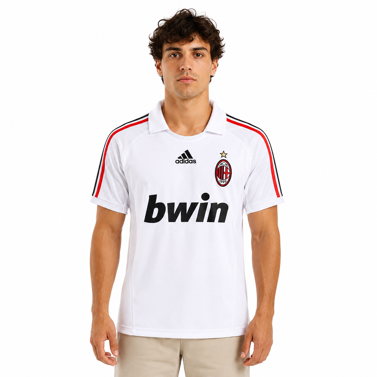 Retro Jersey AC Milan Away 2007-08 image 3