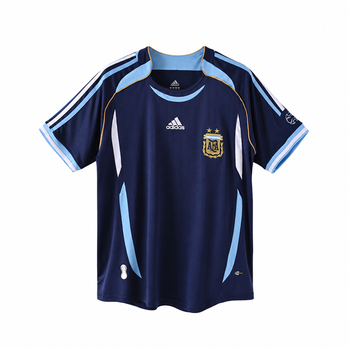 Retro Jersey Argentina Home 2006 World Cup image 3
