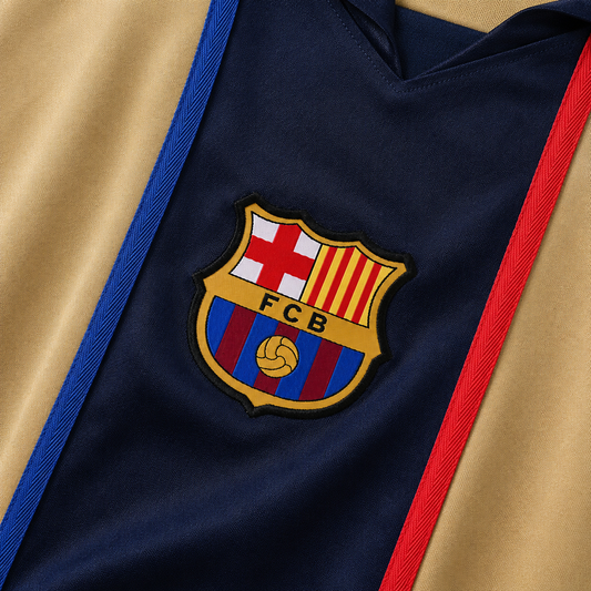 Retro Jersey Barcelona Away 2001-02 image 2