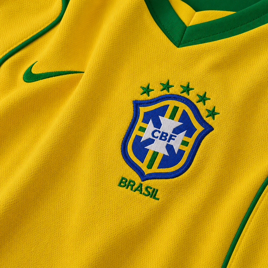 Retro Jersey Brazil World Cup 1994 image 2
