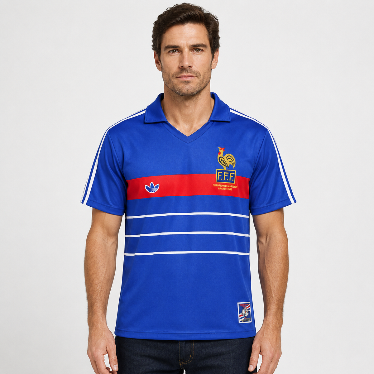 Retro Jersey France Home 1982-84 image 3