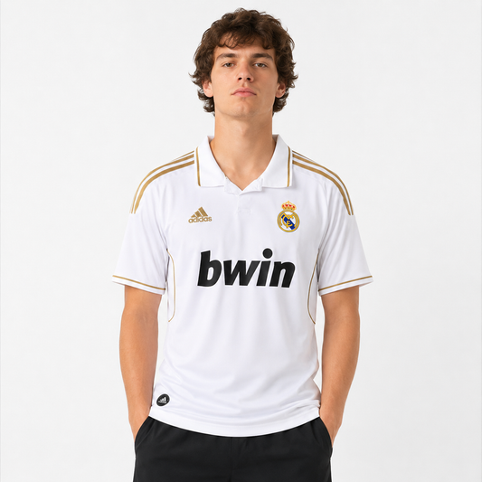 Retro Jersey Real Madrid Home 2011-12 image 2