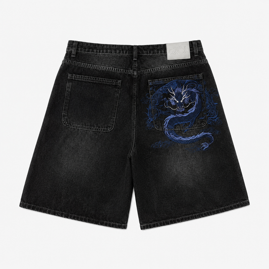 Shorts Mobius Dragon- Coloris Red -Blue image 2