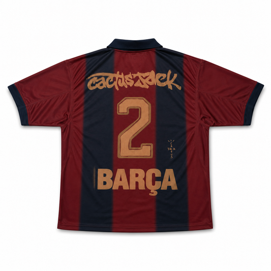 FC Barcelone Retro Jersey - Travis Scott Edition image 2