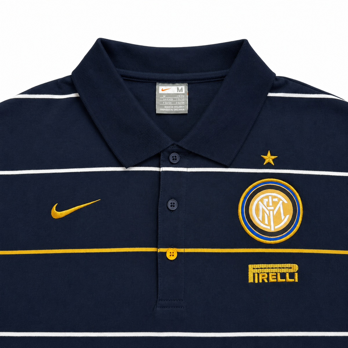 Nike vintage milan polo shirt image 6