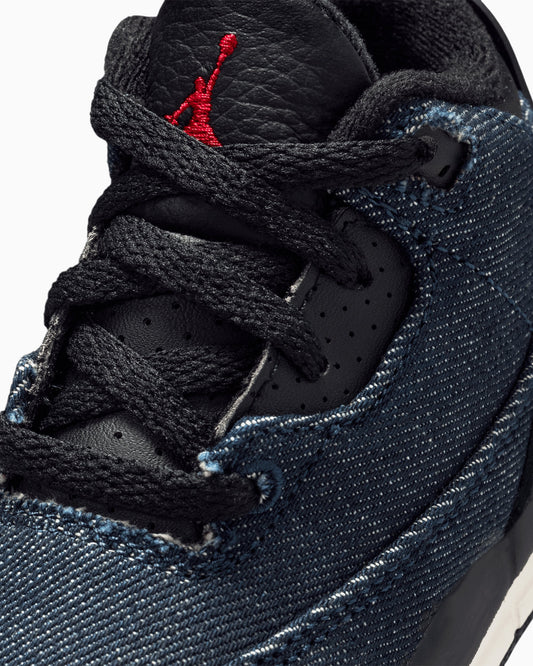 Air Jordan x Levi's 3 Retro "Indigo And Gym Red" (TD) IQ8059-400 — 2