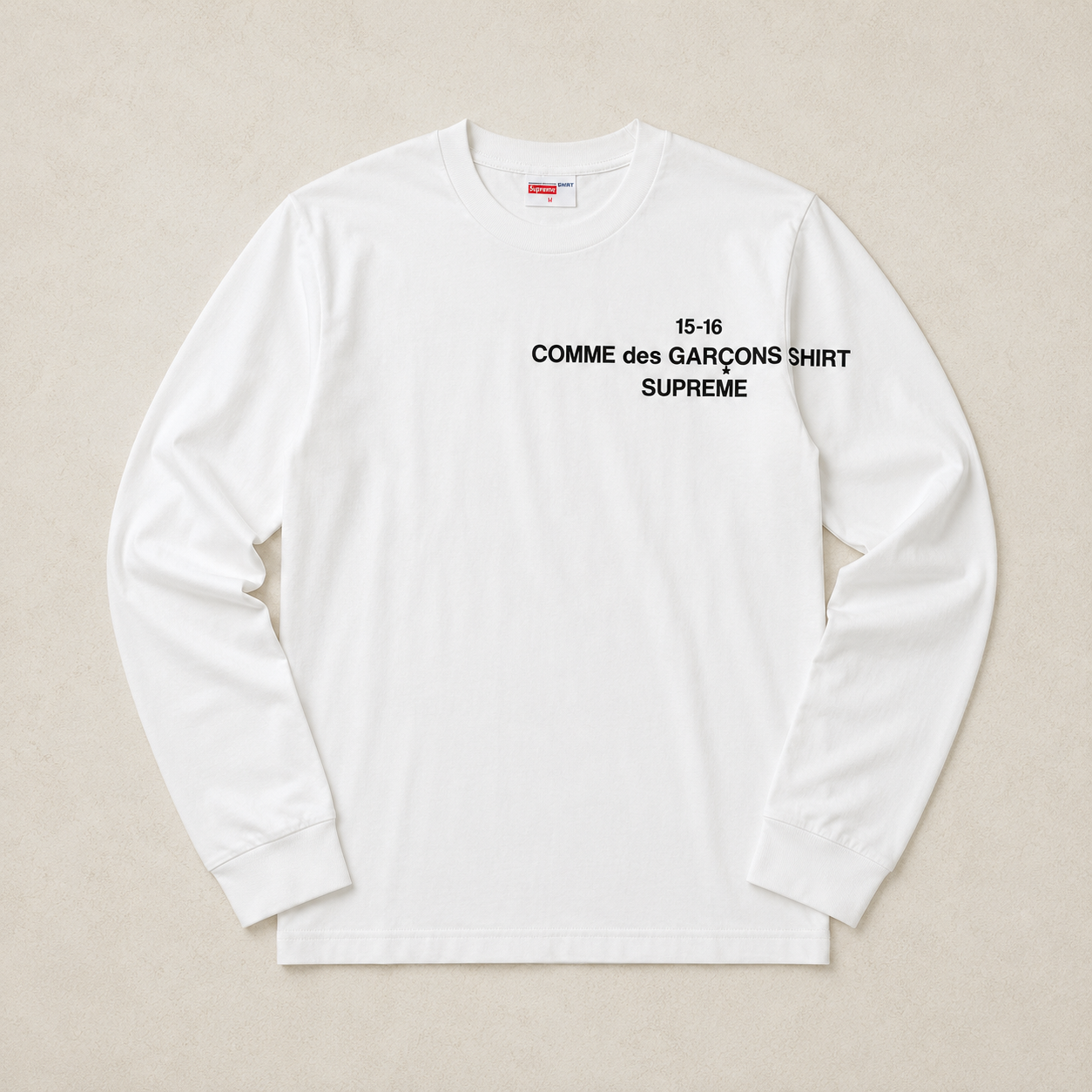 Supreme CDG Long Sleeve image 2