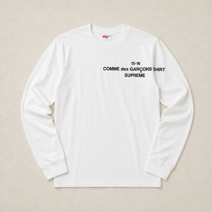 Supreme CDG Long Sleeve image 2