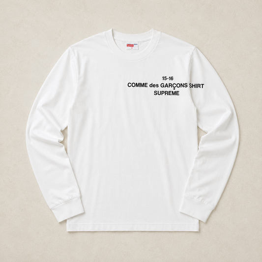 Supreme CDG Long Sleeve image 2