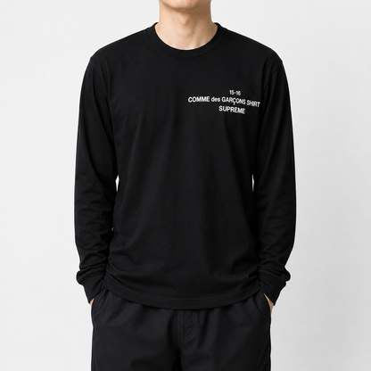 Supreme CDG Long Sleeve image 6