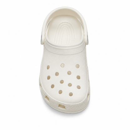 White Classic Crocs image 1