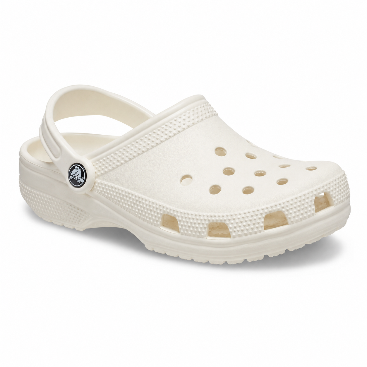 White Classic Crocs image 4