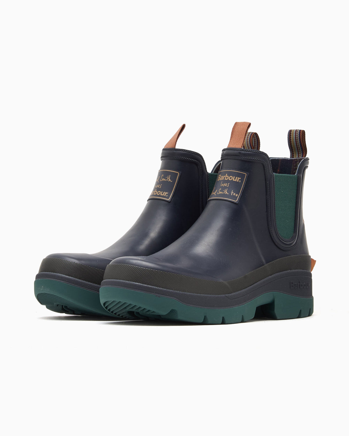 Botas Barbour x Paul Smith Chelsea Welly para mujer LRF0149NY91 — 7