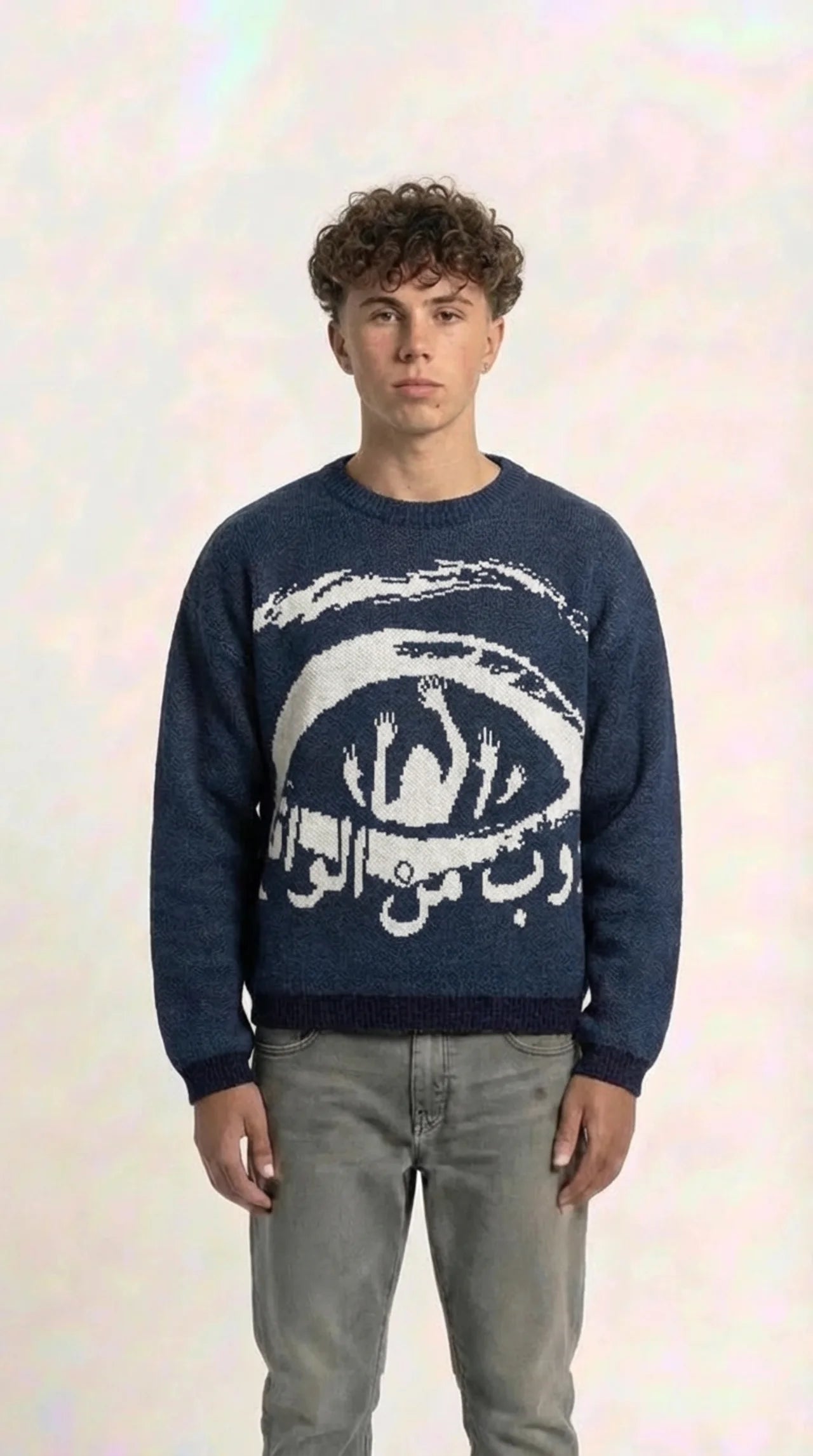 Arab Eye Knit Pullover