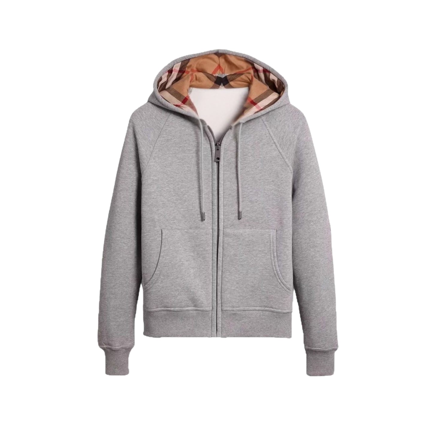 CHECK– ZIP HOODIE