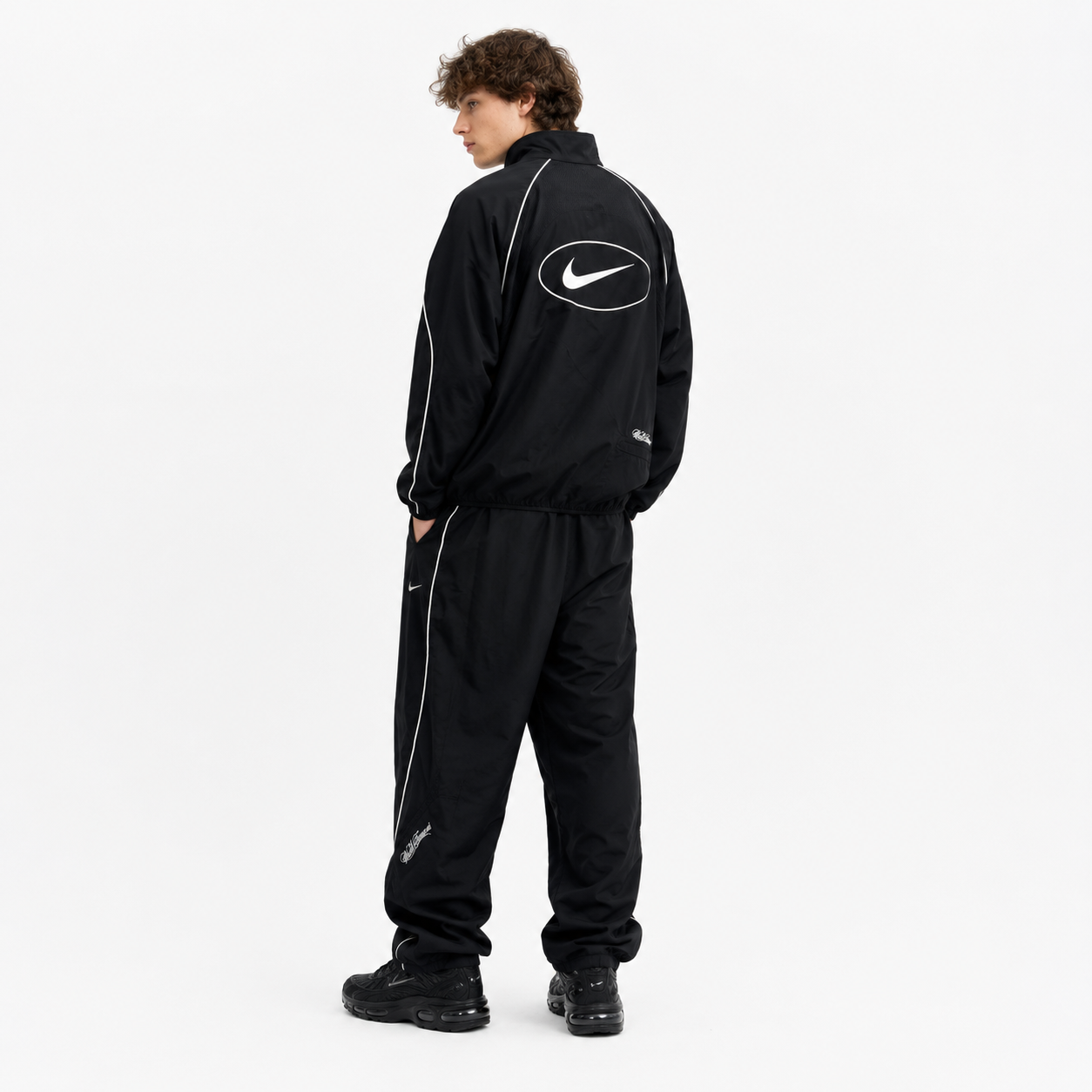 Supreme Nike Track Set Noir image 6