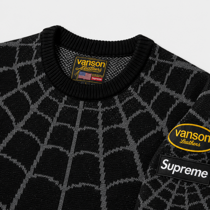 Supreme x Vanson Leathers x Marvel Spider-Man image 3