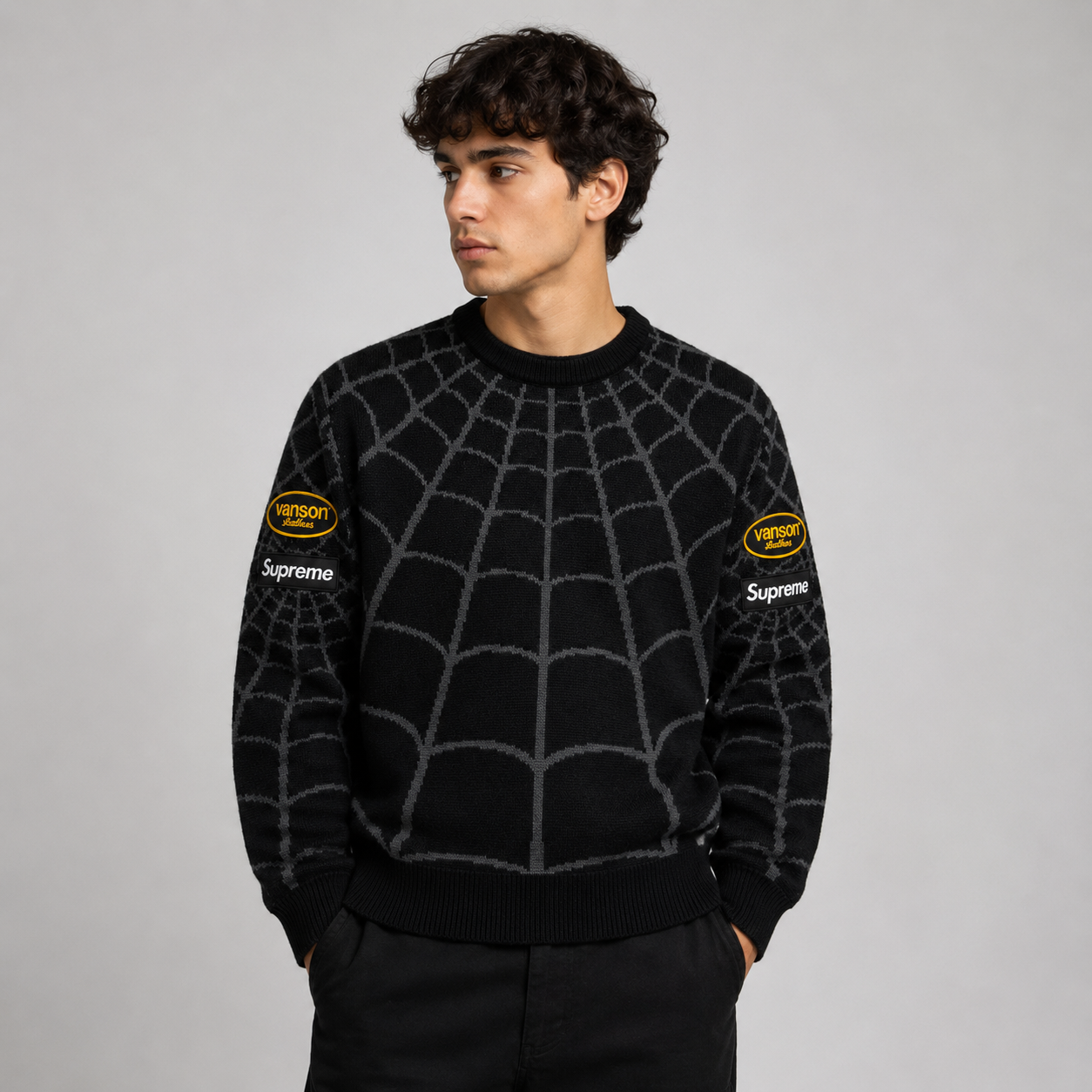Supreme x Vanson Leathers x Marvel Spider-Man image 4