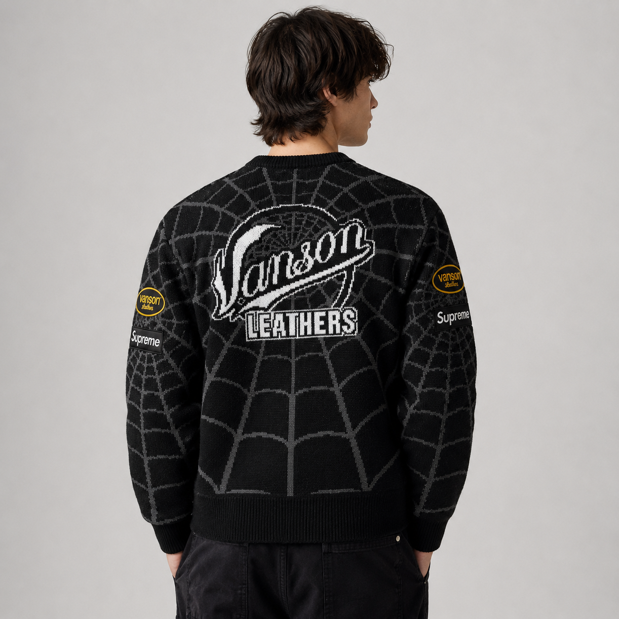 Supreme x Vanson Leathers x Marvel Spider-Man image 5