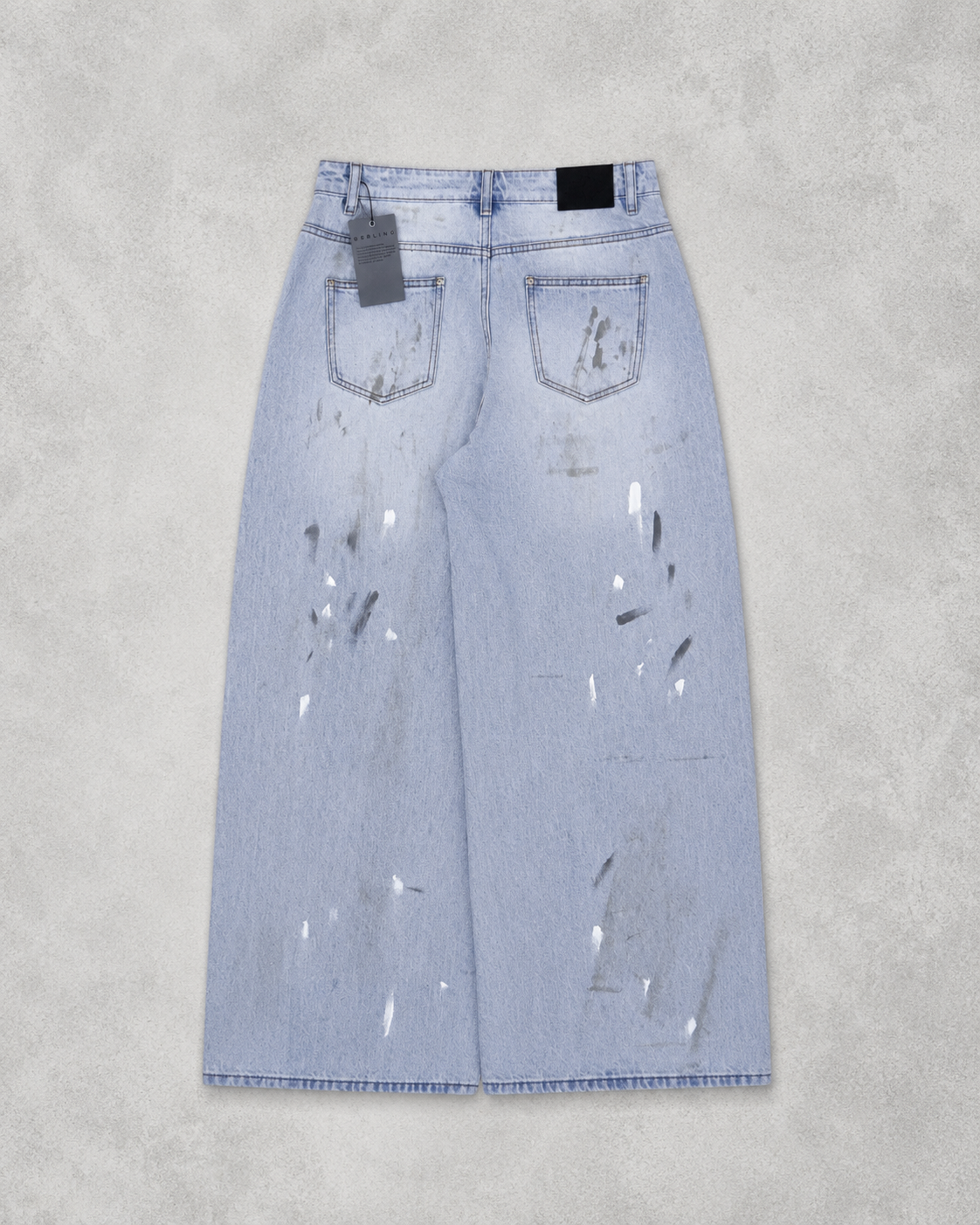 BerlinC grey unwashed Jeans image 2