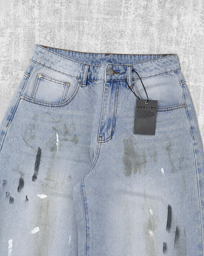 BerlinC grey unwashed Jeans image 3