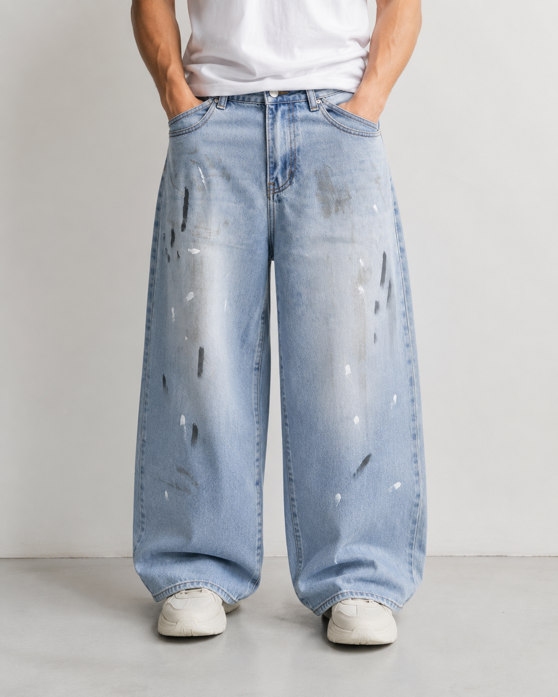 BerlinC grey unwashed Jeans image 5