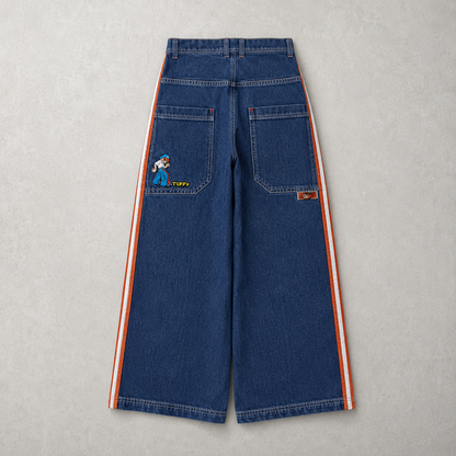 Jnco Orange Stripe Jeans image 2