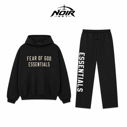 Fear of God Essentials Fleece II  Set Black image 1
