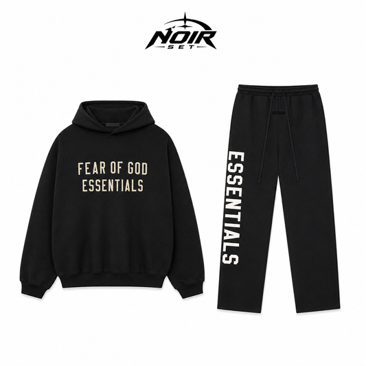 Fear of God Essentials Fleece II  Set Black image 1