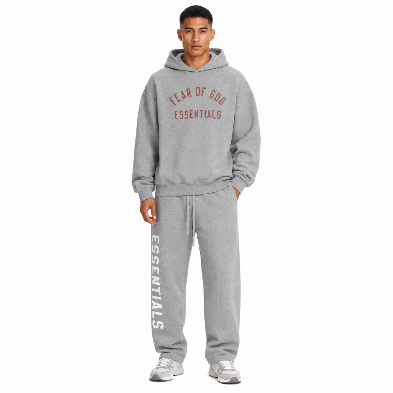 Fear of God Essentials Fleece II  Set Grey image 1