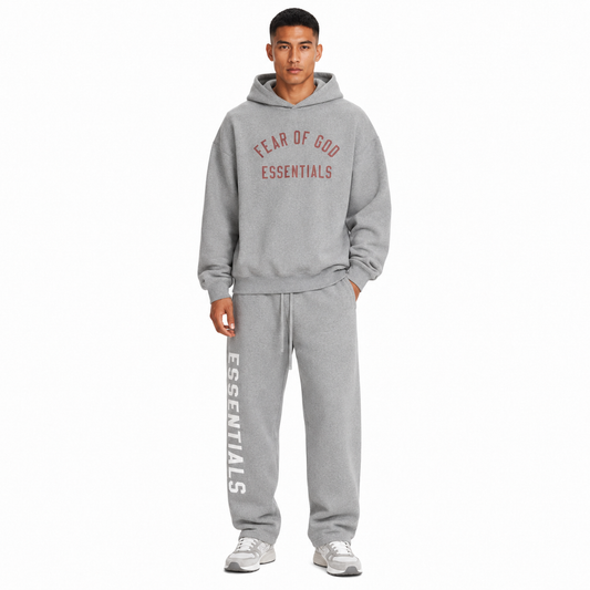 Fear of God Essentials Fleece II  Set Grey image 1