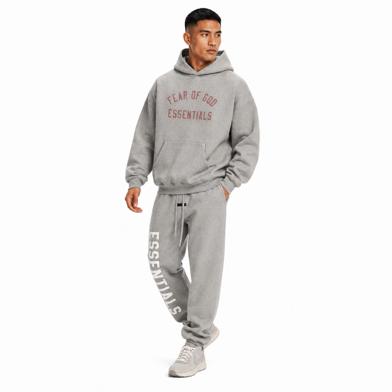 Fear of God Essentials Fleece II  Set Grey image 2