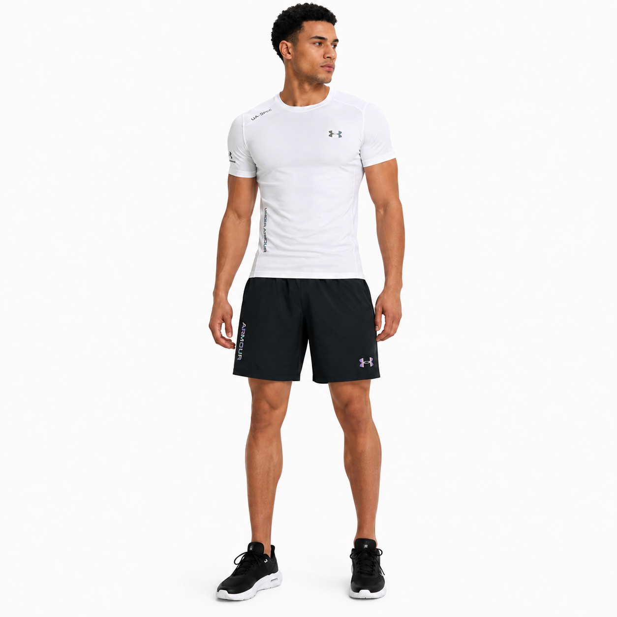 Outfit Under Armour Black White image 4