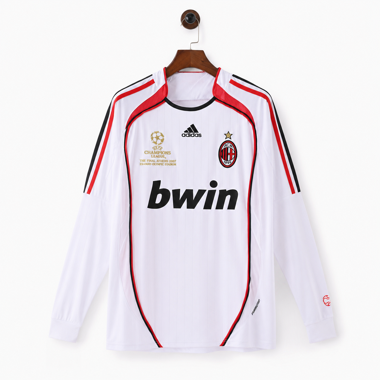 Retro Jersey AC Milan Home 2006-07 long sleeve image 1