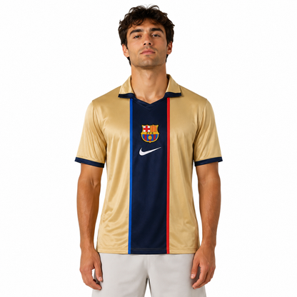 Retro Jersey Barcelona Away 2001-02 image 3