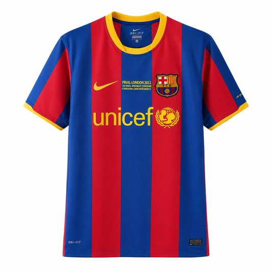 Retro Jersey Barcelona Home 2010-11 image 1
