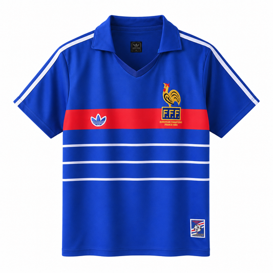 Retro Jersey France Home 1982-84 image 1