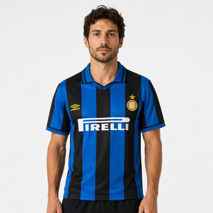Retro Jersey Inter Milan Home 1995-96 image 3