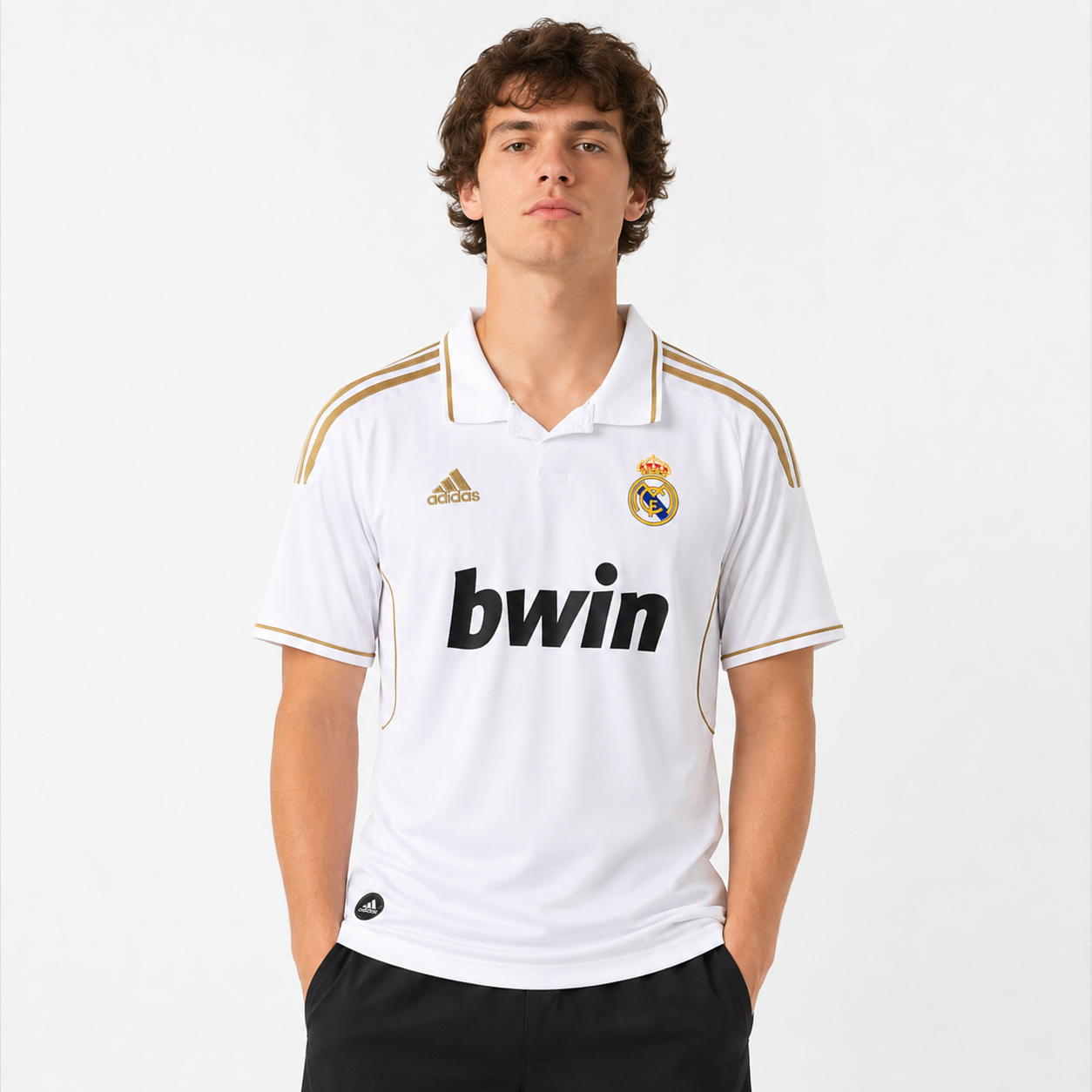 Retro Jersey Real Madrid Home 2011-12 image 2