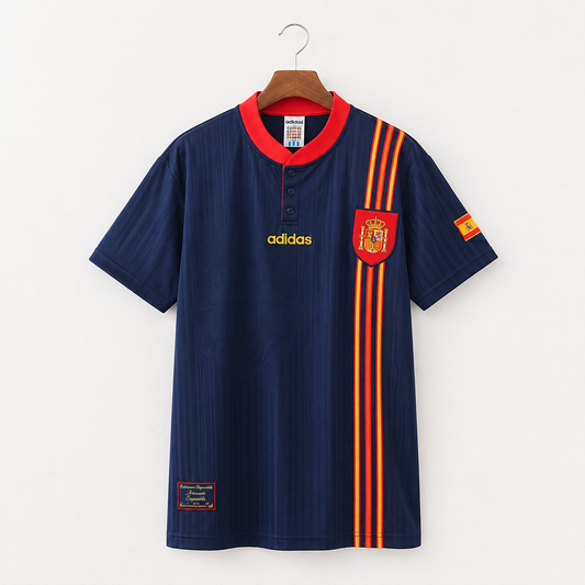 Retro Jersey Spain Away 1996 image 1