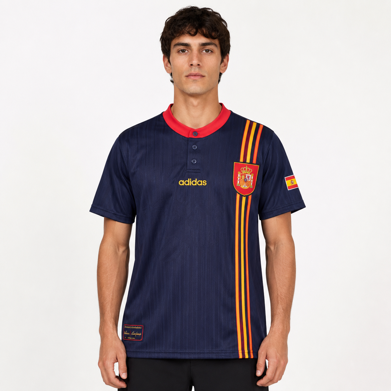 Retro Jersey Spain Away 1996 image 2
