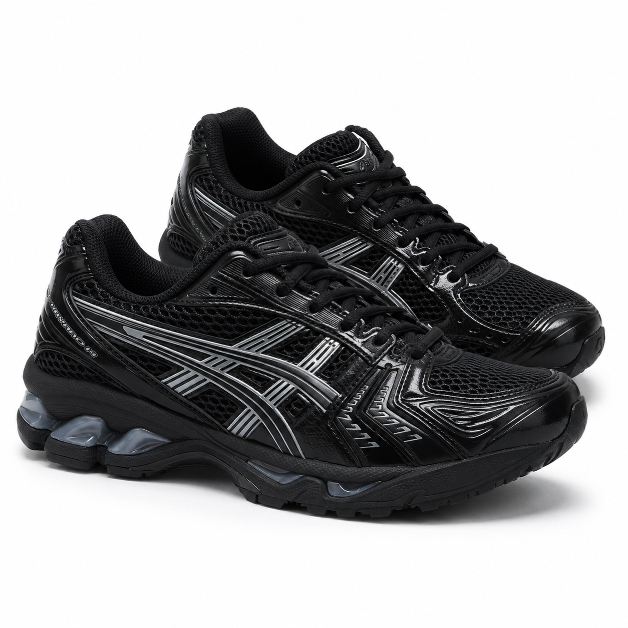 Asics Gel-Kayano Black Silver 3