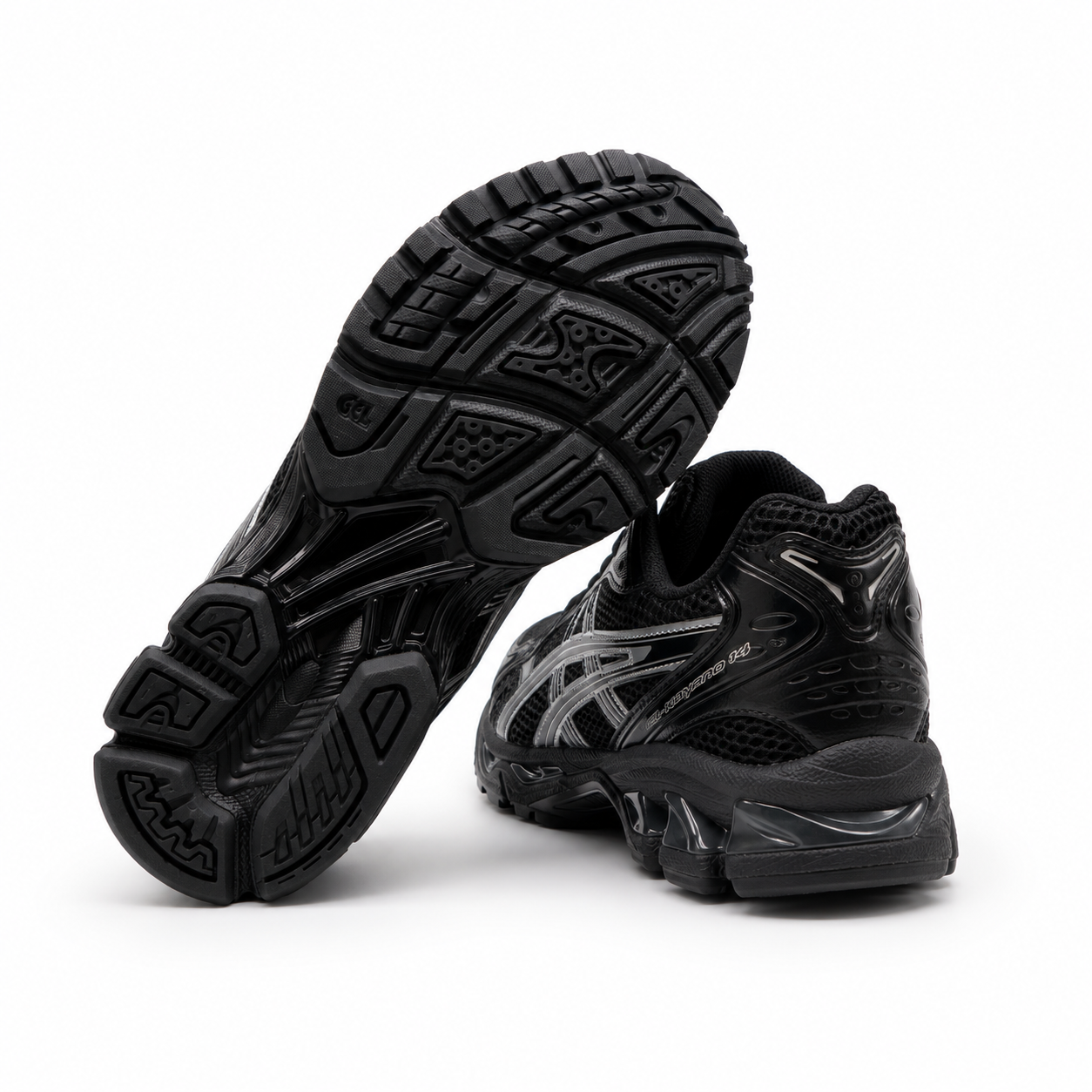 Asics Gel-Kayano Black Silver 4