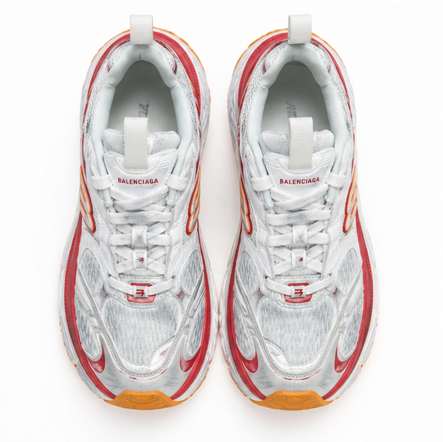 Balenciaga 10XL White Red Orange 1
