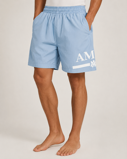 AMIRI Men's Bar Logo Swim Shorts image 9