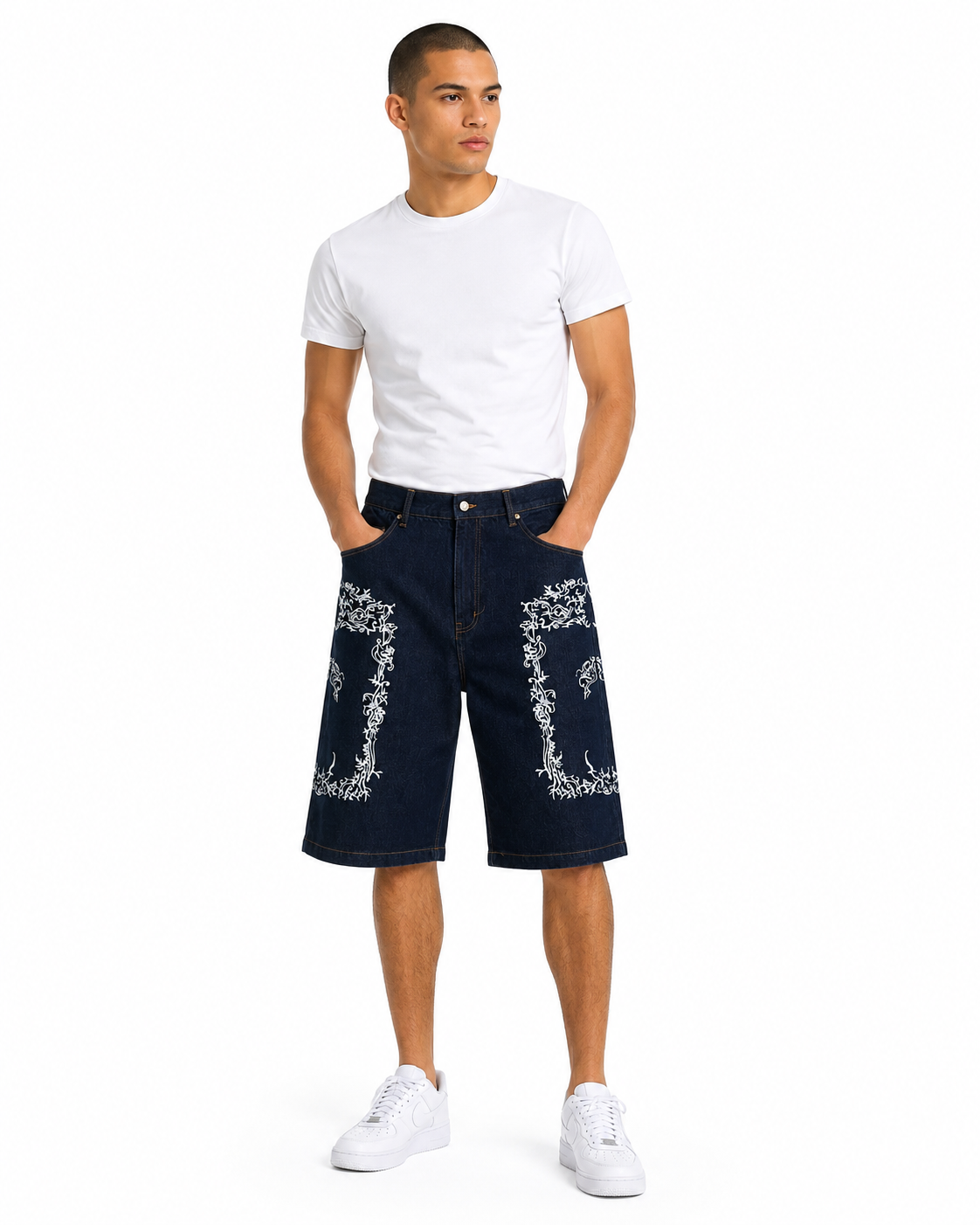 Davril Raw IVY Denim Short image 5